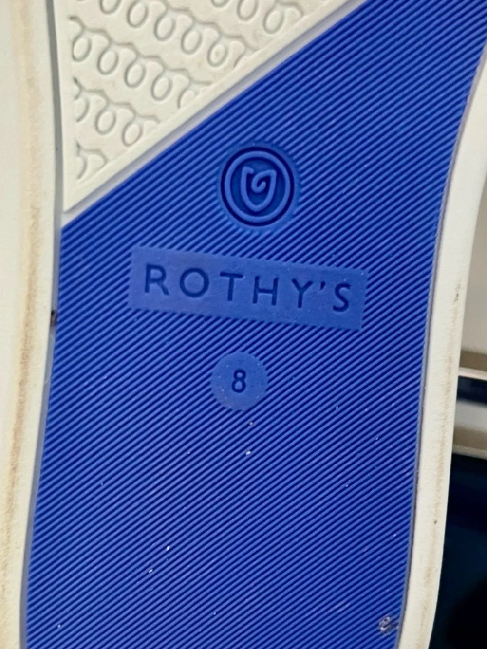 ROTHY’S ‼️RETIRED‼️ Sunshine Honeycomb Yellow & Cream Slip-On Sneakers Shoes
